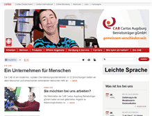 Tablet Screenshot of cab-b.de